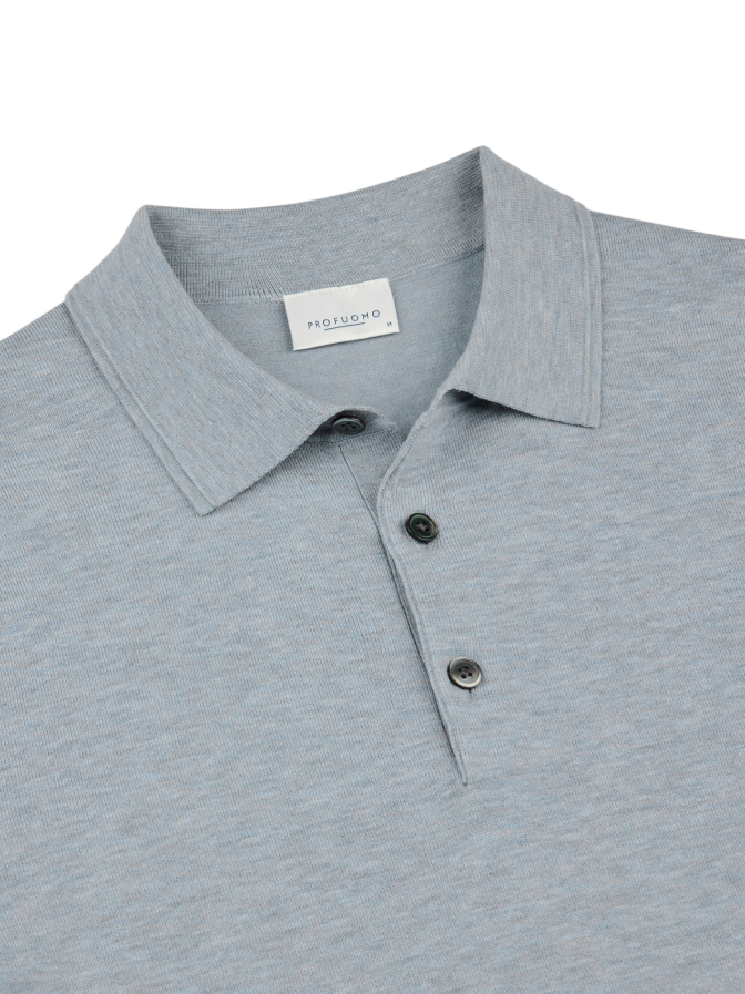PROFUOMO Polo mit Seidenanteil bei Robert Ley