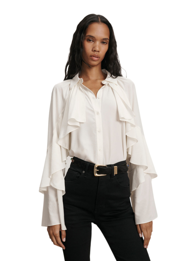 Veronica Beard Zarte Bluse Demaris bei Robert Ley