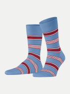 FALKE Socken Marina Stripe 6554-cornflower blue bei Robert Ley