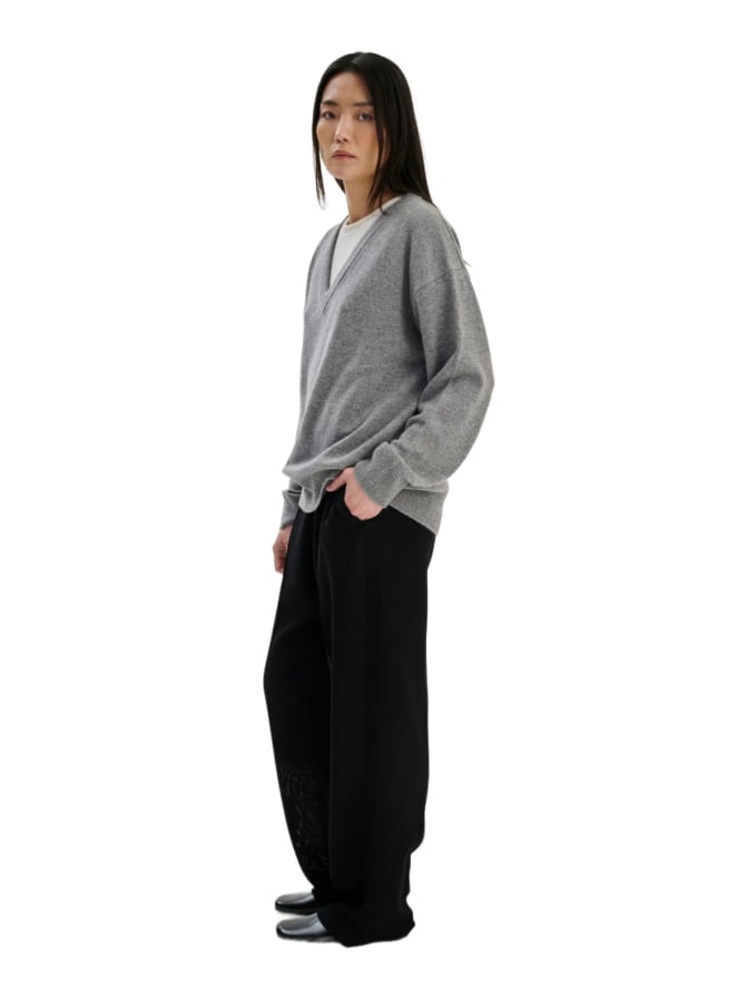 Rhea. Feinstrickpullover V-Ausschnitt SW14.05 bei Robert Ley