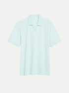 s.Oliver RED LABEL Poloshirt 6437-BLUE GREEN bei Robert Ley