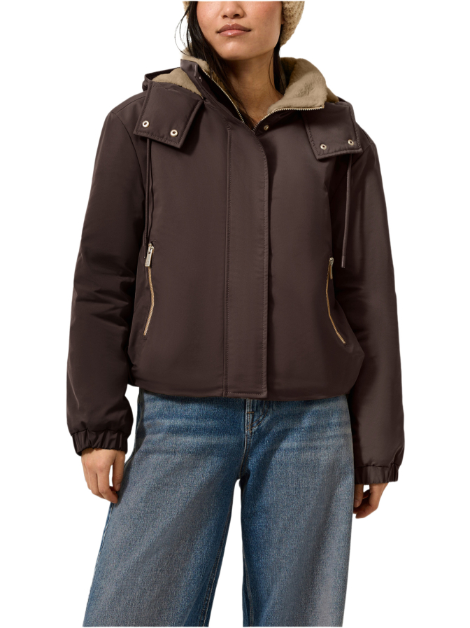 Q/S designed by Steppjacke mit Teddy-Futter bei Robert Ley