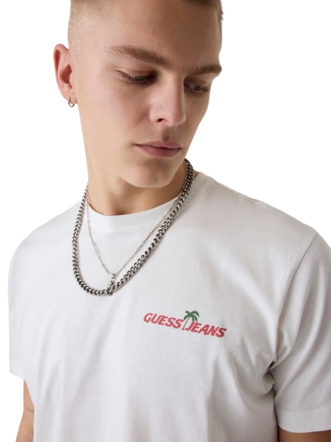 Guess T_Shirt mit Logo-Print bei Robert Ley