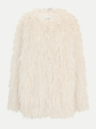 Guido Maria Kretschmer Kunstfell-Mantel Chayenne off white bei Robert Ley