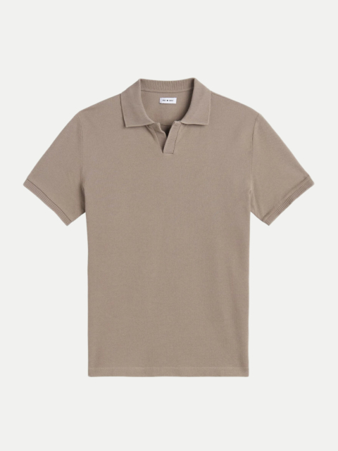 3RD MAY Piqué Poloshirt mit Rippenkragen bei Robert Ley