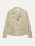 Comma Jacke in Veloursleder-Optik 8148-BROWN bei Robert Ley