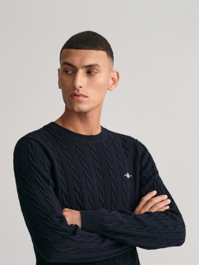 Gant Pullover mit Zopfmuster bei Robert Ley