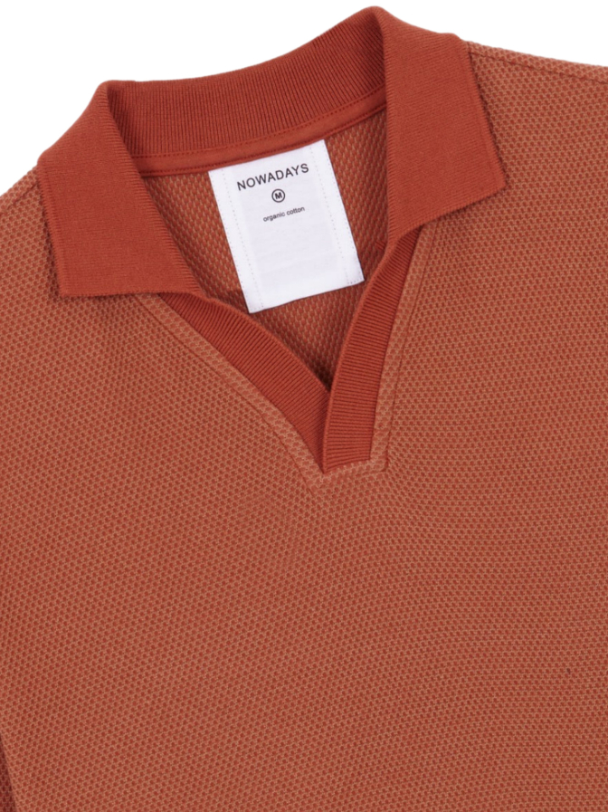 Nowadays Poloshirt aus Piqué-Jacquard bei Robert Ley