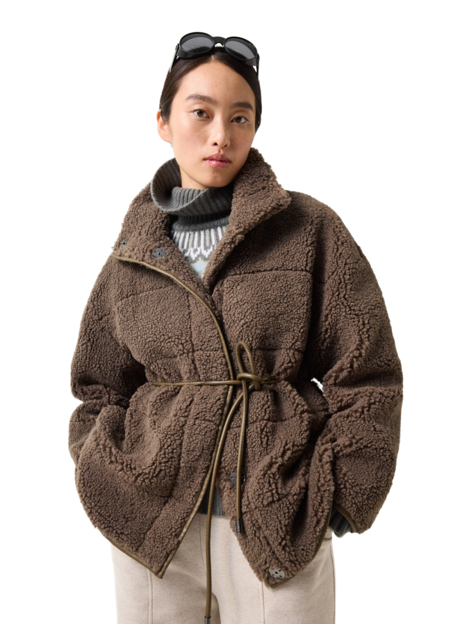 Bogner Teddy-Jacke Kimberly mit Bindeband bei Robert Ley