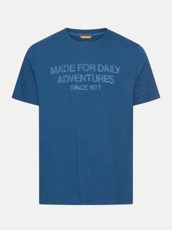 camel active T-shirt mit Schriftzug bei Robert Ley