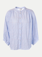 JcSophie Bluse Mary 346-blue check bei Robert Ley