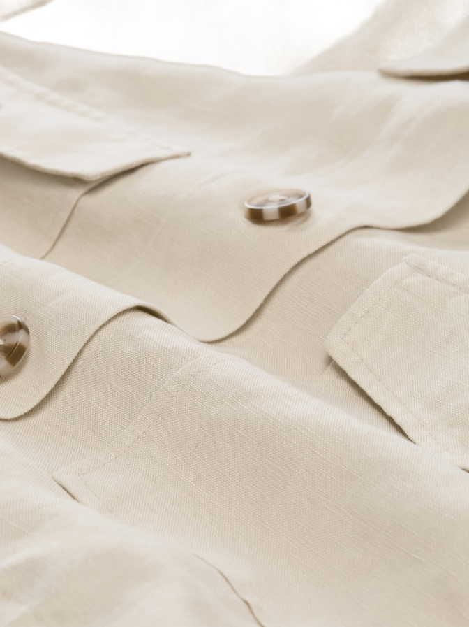 Tom Tailor Casual blazer jacket with linen bei Robert Ley