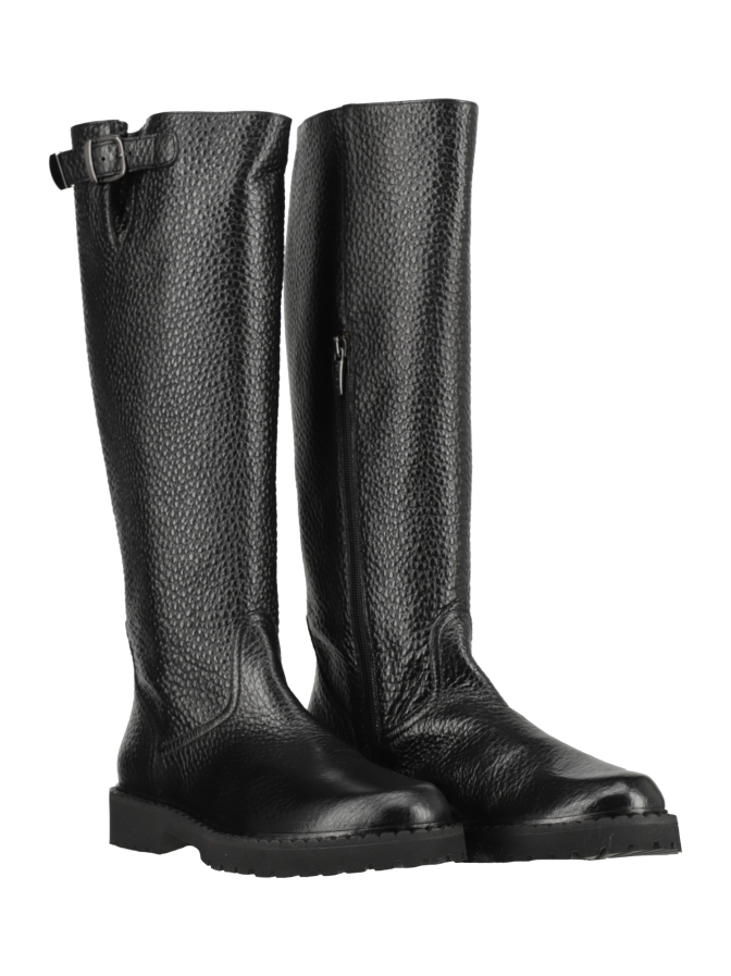 Laura Bellariva Lederstiefel Aloe Nero bei Robert Ley