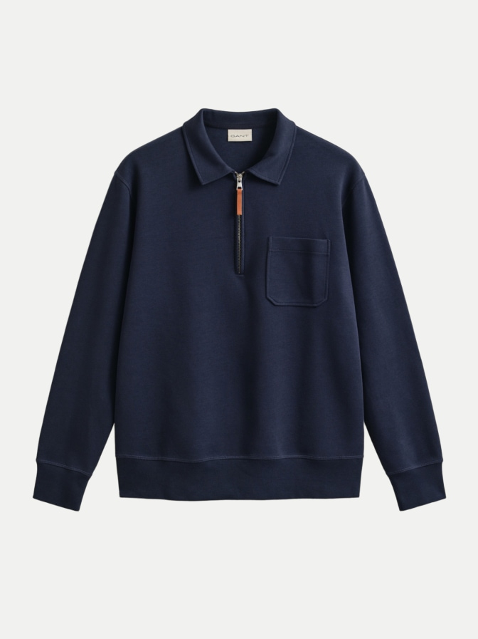 GANT Sweatshirt mit Polokragen bei Robert Ley