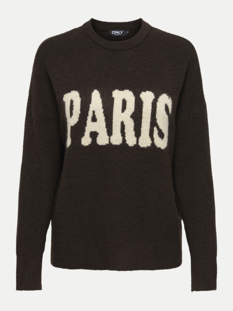 Only Pullover Jerico mit Schriftzug bei Robert Ley
