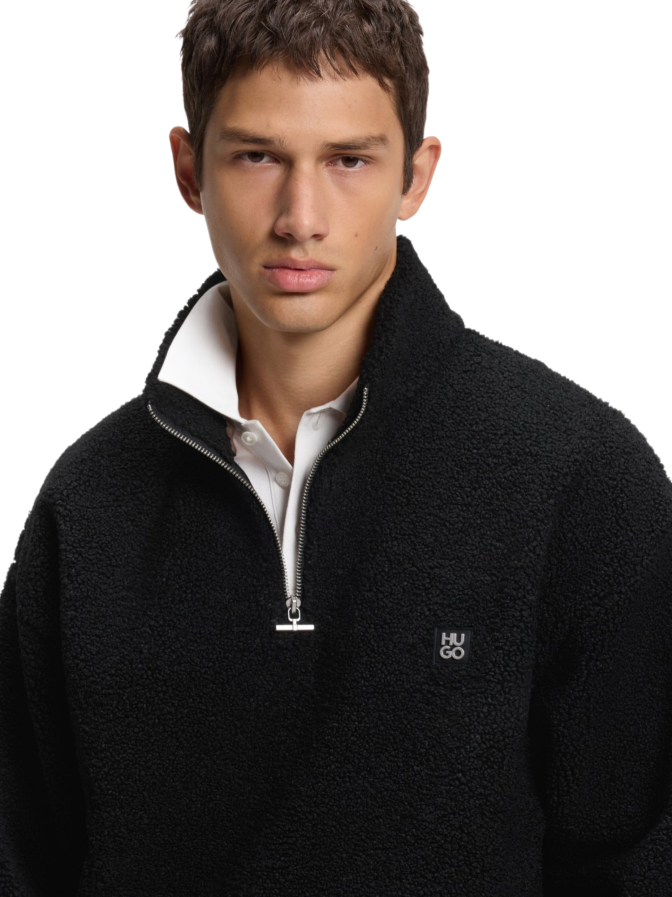 HUGO Sweatshirt aus Sherpa-Fleece Derylong bei Robert Ley