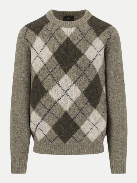 Fynch-Hatton Pullover mit Argyle-Muster aus Woll-Mix bei Robert Ley