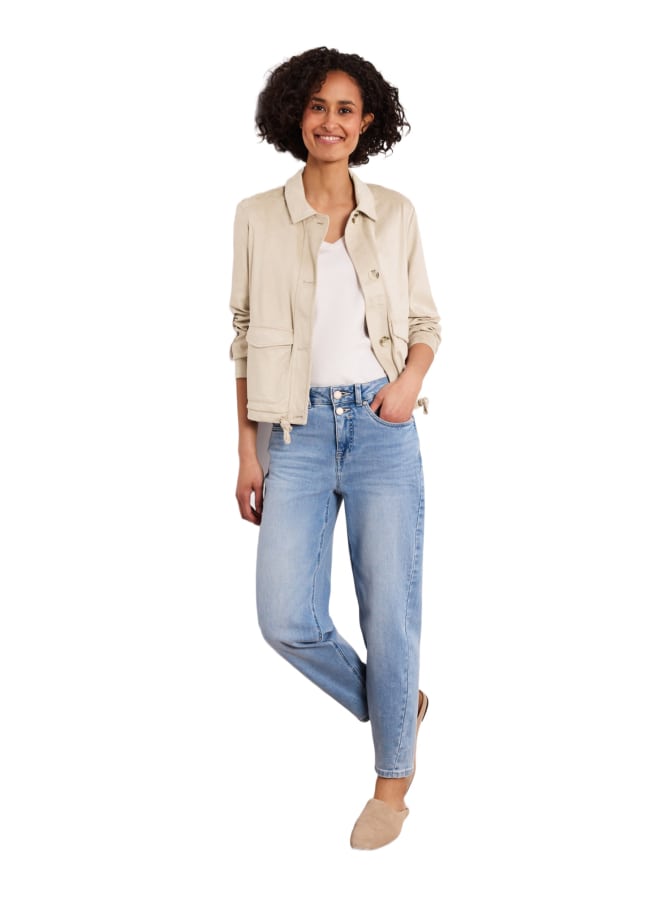 Street One Kurze Velourjacke bei Robert Ley