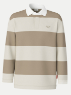 JOOP! JEANS Langarmshirt mit Polokragen Crosban 245-Open Brown 245 bei Robert Ley