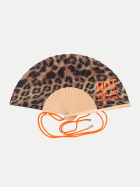 Giftcompany Fächer mit Motiv 23cm braun Leo Hot bei Robert Ley