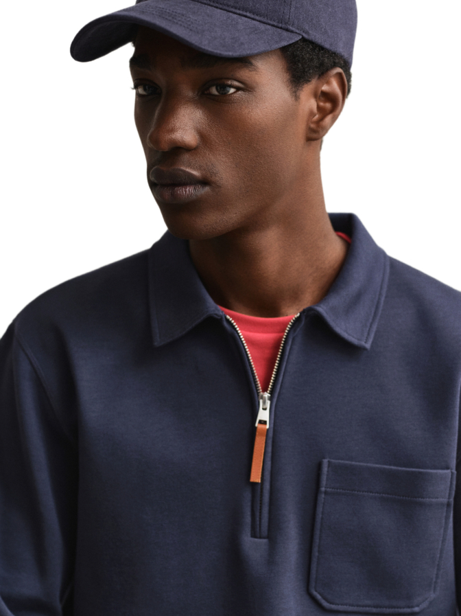 GANT Sweatshirt mit Polokragen bei Robert Ley