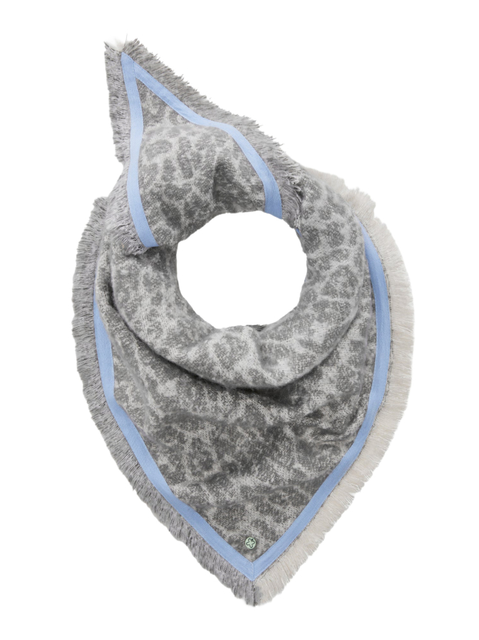 Codello Jacquard-Dreieckstuch mit Leo-Muster bei Robert Ley