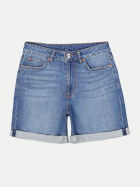 Garcia Wide-Leg Jeansshorts Isabella 9833-BLUE bei Robert Ley