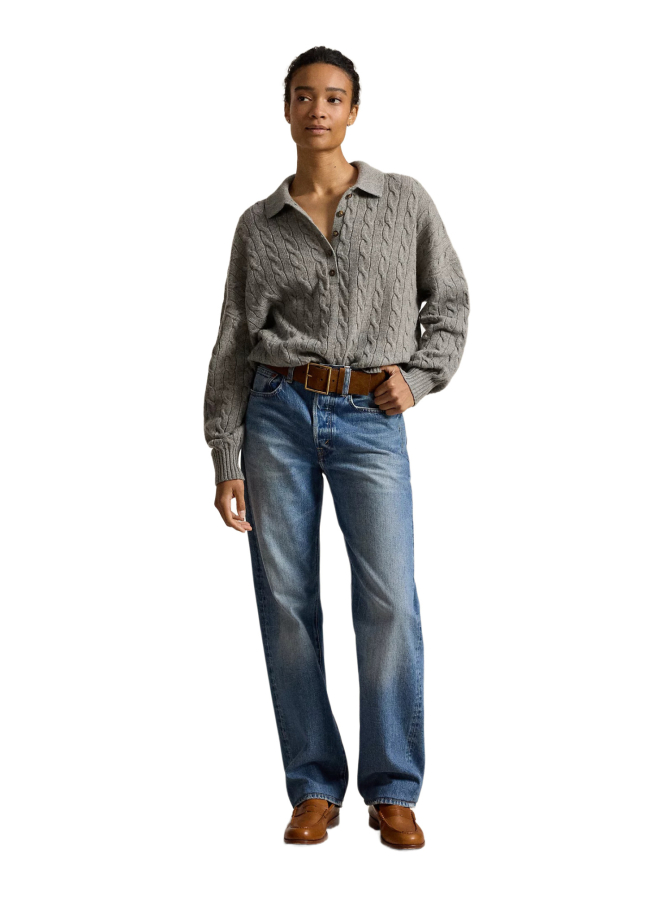Polo Ralph Lauren Strickpullover mit Zopfmuster bei Robert Ley