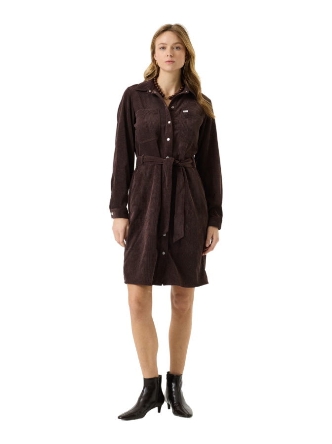 Garcia Hemdblusenkleid aus Cord bei Robert Ley