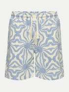 Only & Sons Jogging-Shorts ONSCRUZ 216641001-Dusty Blue/Antique White bei Robert Ley