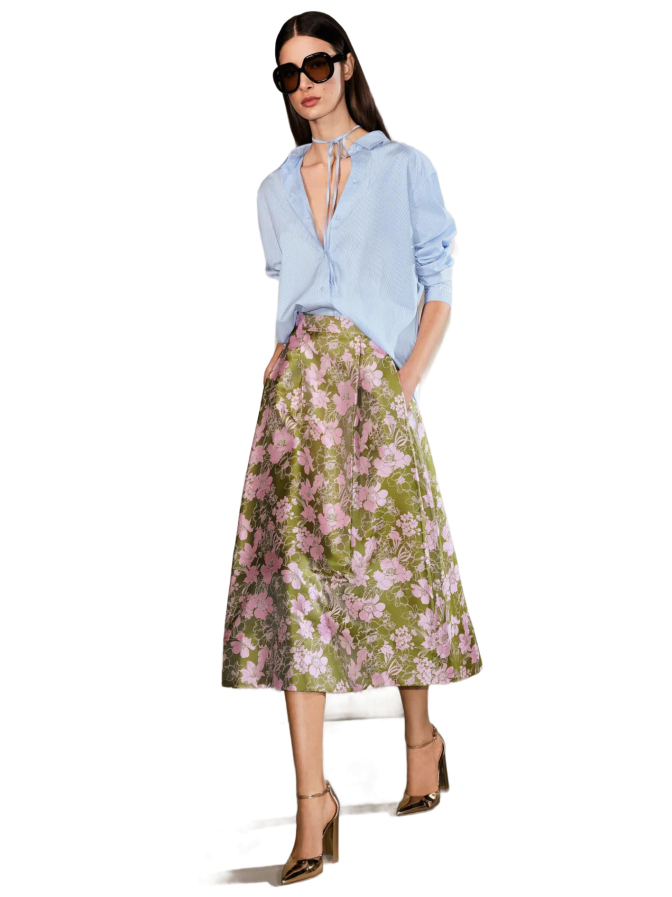 Joop! Bluse Gestreift mit Schleifendetails bei Robert Ley