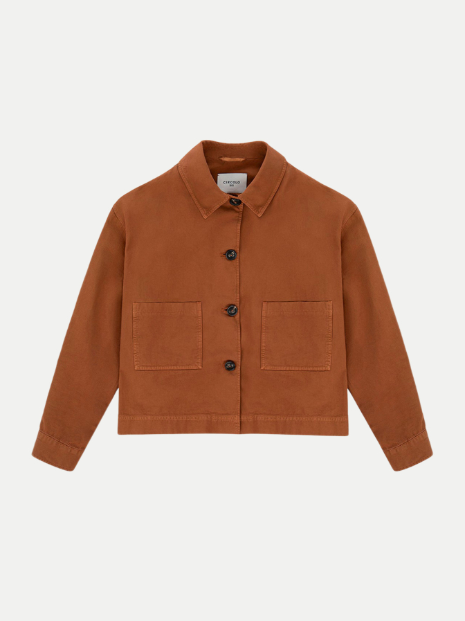 Circolo Hemdjacke aus Gabardin-Stoff bei Robert Ley
