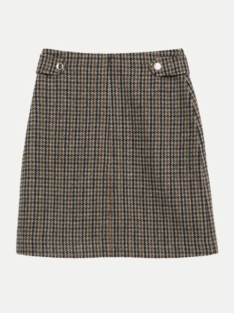 s.Oliver BLACK LABEL Mini-Rock mit Karo-Muster bei Robert Ley