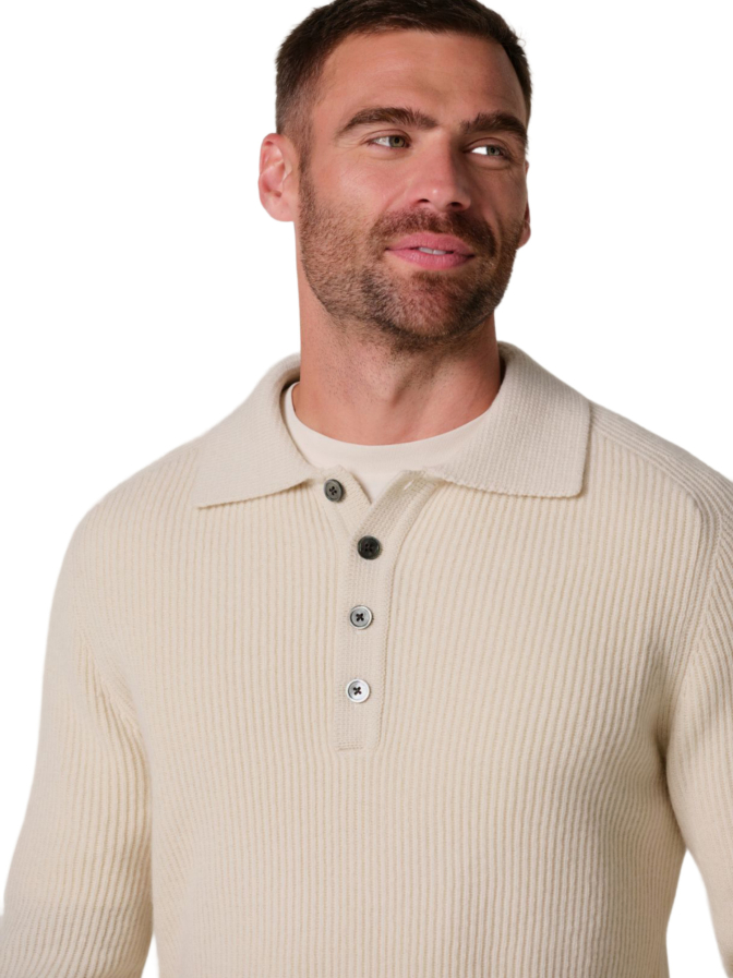 PROFUOMO Polo-Shirt Heavy Wolle bei Robert Ley