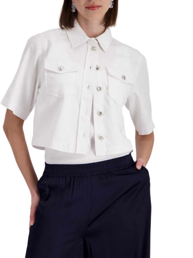Monari Jeansjacke mit Pattentaschen bei Robert Ley