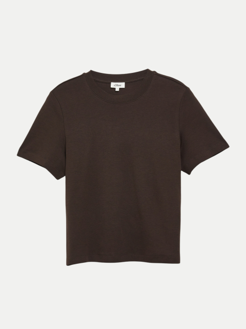 s.Oliver RED LABEL Cropped T-Shirt bei Robert Ley