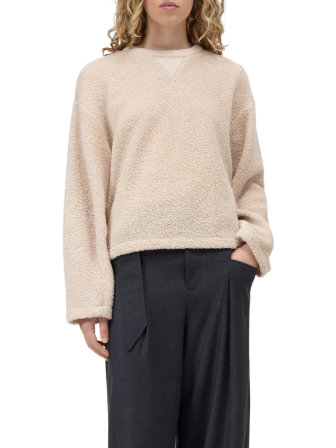 Closed Teddy-Sweatshirt aus Woll-Mix bei Robert Ley