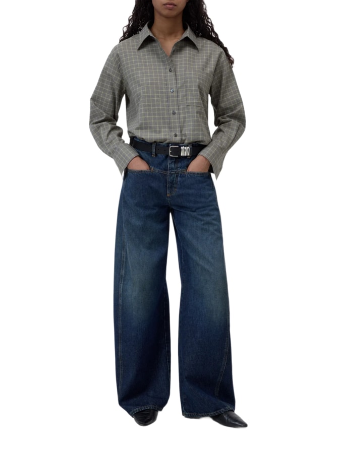 Closed Kurze Karo-Bluse bei Robert Ley