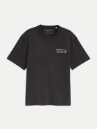Tom Tailor Denim T-Shirt mit Schriftzug 29476-coal grey bei Robert Ley