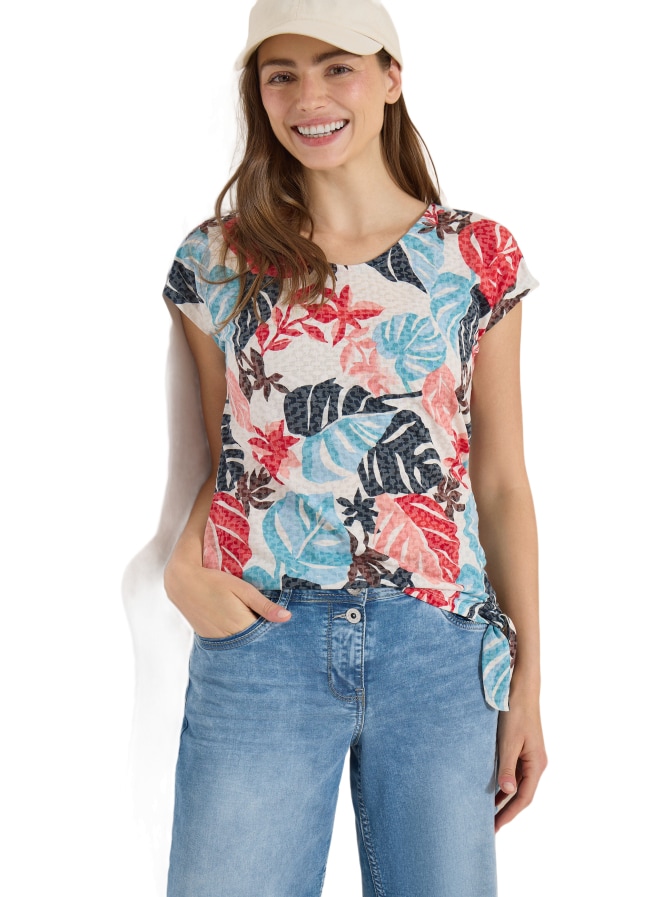Cecil T-Shirt in Ausbrenner-Optik bei Robert Ley