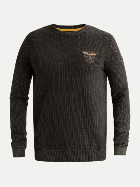 PME Legend Pullover mit Garment-Dye-Waschung bei Robert Ley