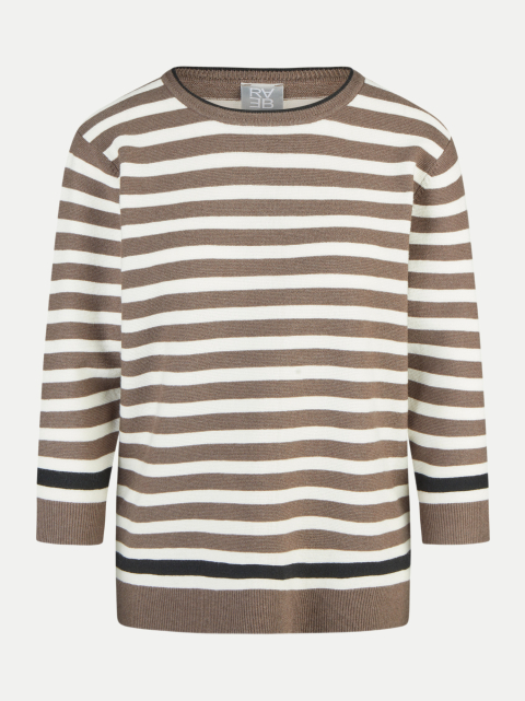 Rabe Moden Strickpullover im Streifen-Design bei Robert Ley