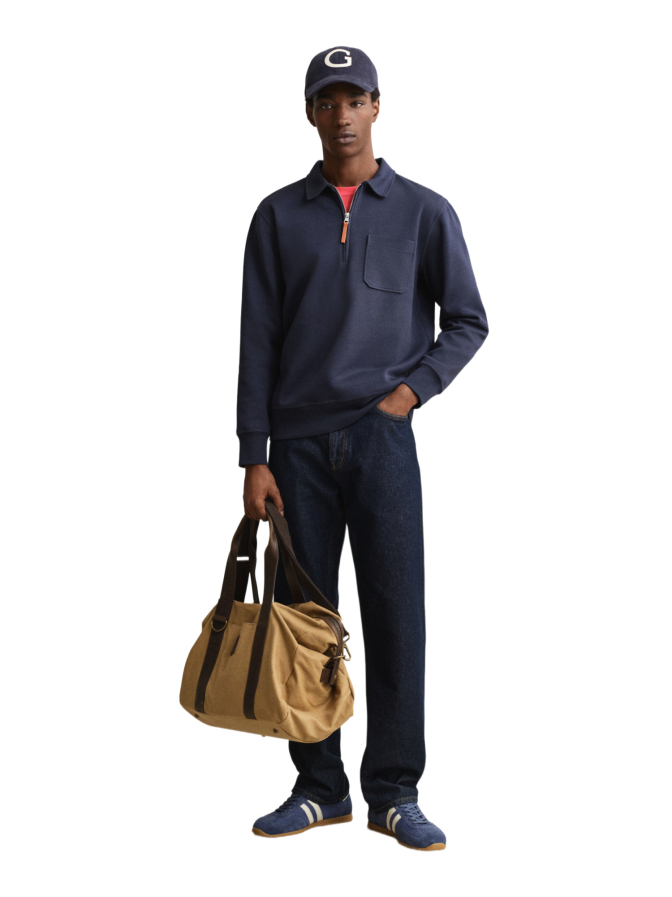 GANT Sweatshirt mit Polokragen bei Robert Ley