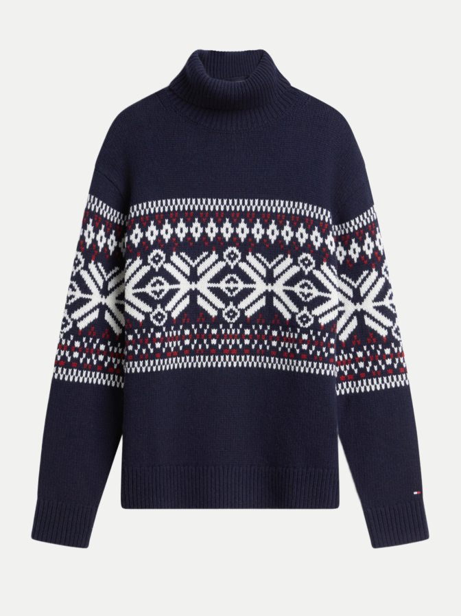 Tommy Hilfiger Rollkragenpullover aus Wollmix bei Robert Ley