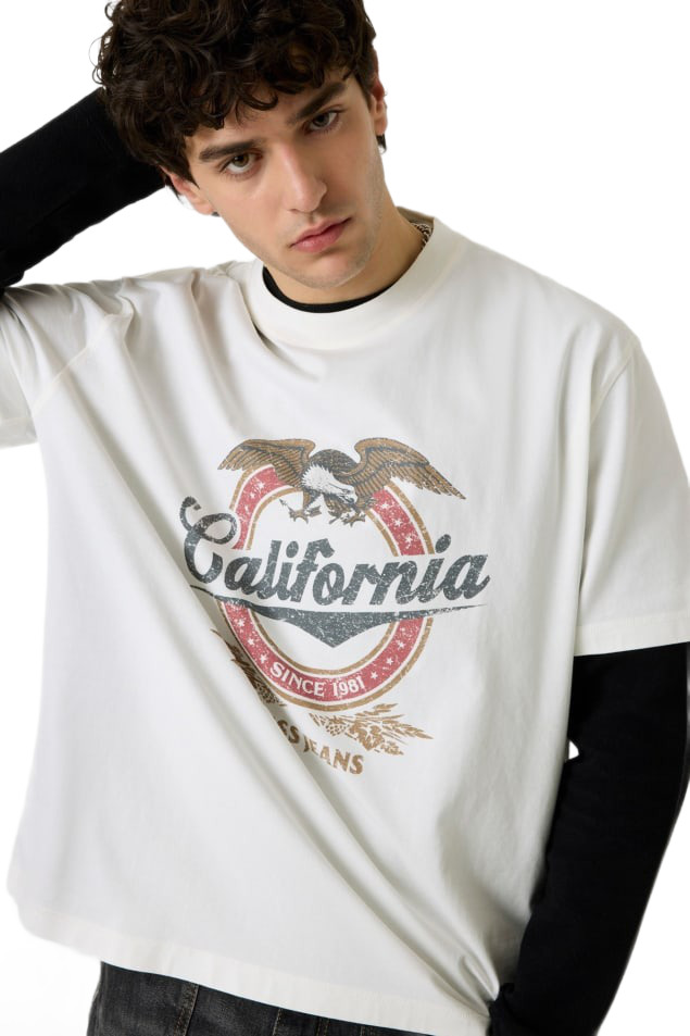 Guess Oversized T-Shirt mit Logoprint bei Robert Ley