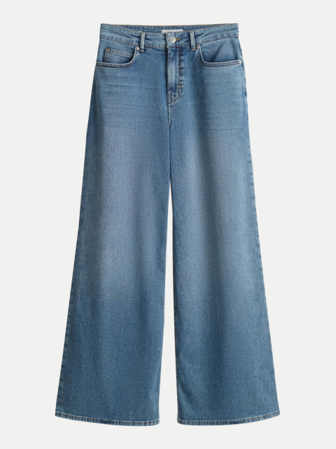 Opus Pants Palazzo Jeans Mari willow mit Powerstretch bei Robert Ley