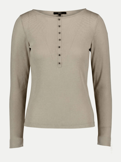 Zero Langarmshirt mit Rundhalsausschnitt bei Robert Ley