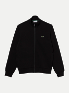 Lacoste Sweatjacke mit Stehkragen 031noir bei Robert Ley