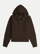 G-STAR RAW Wollcardigan mit Reißverschluss D311-coffee bean bei Robert Ley