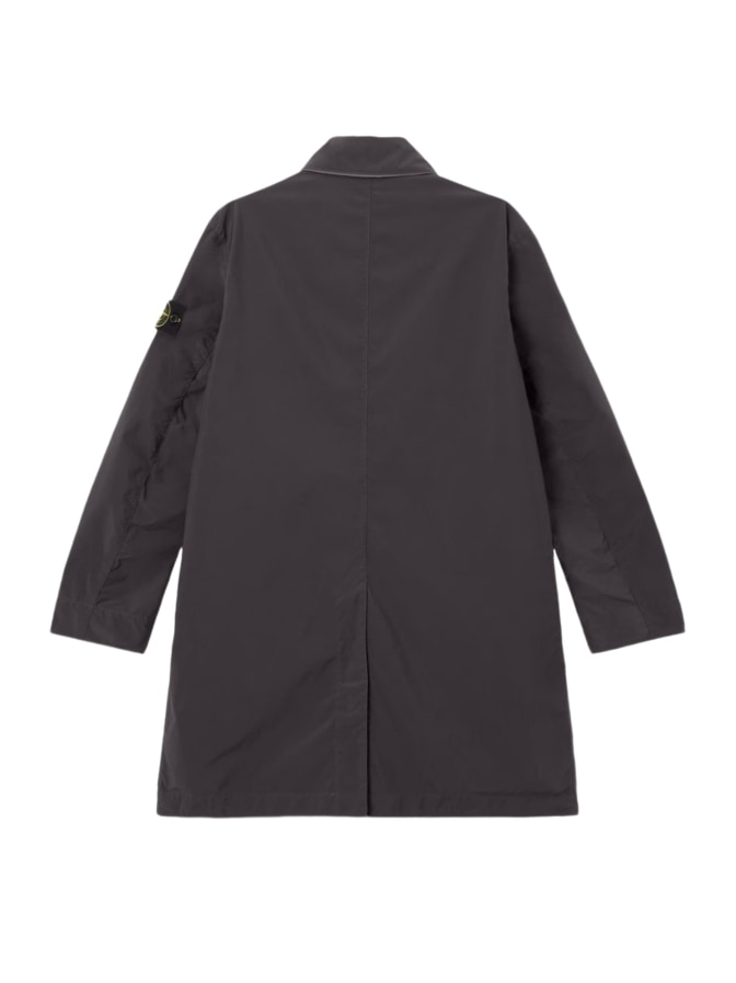 STONE ISLAND Canvas-Mantel mit Logo-Badge bei Robert Ley